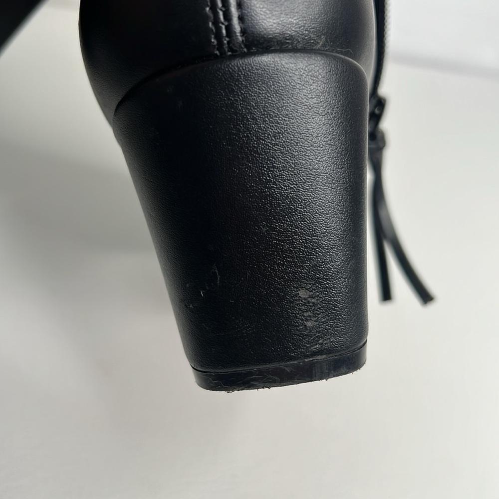Rebecca Minkoff | Lauren Vegan Leather Over the Knee Boot size 7.5 - Picture 7 of 16
